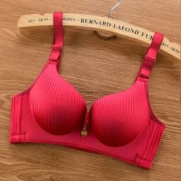 8CM Thick Padded Push Up Bra for Small Chest Seamless Wireless Comfort T-Shirt Bra Natural Lingerie with Adjustable Straps
