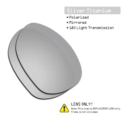 SmartVLT Polarized Replacement Lenses for Oakley Crosshair New 2012 OO4060 61mm Sunglasses Frame - Multiple Options