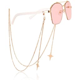 Adjustable Anti Slip Pearl Eyeglass Chain Sunglasses Antiskid Losing Chain Mask Strap Glasses Chain Face Mask Lanyard Neck Chain