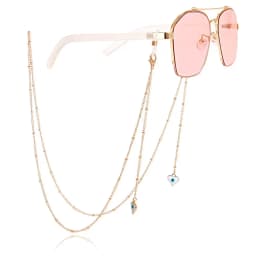 Adjustable Anti Slip Pearl Eyeglass Chain Sunglasses Antiskid Losing Chain Mask Strap Glasses Chain Face Mask Lanyard Neck Chain