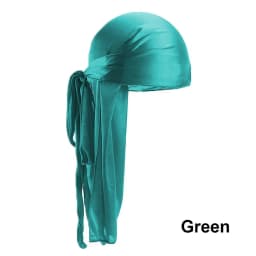 Men Women Bandana Silk Durag Turban Hijab Pirate Hat Cancer Head Scarf Chemo Cap Pre-Tied Headwrap