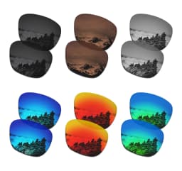 SmartVLT Replacement Lenses Polarized for Oakley Enduro OO9223 55mm Sunglasses - Multiple Pairs Packed