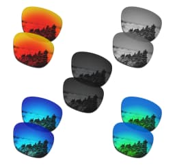 SmartVLT Replacement Lenses Polarized for Oakley Enduro OO9223 55mm Sunglasses - Multiple Pairs Packed