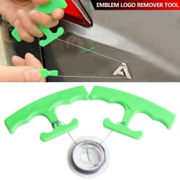 Car Emblem Remover Useful Ergonomic Portable Logo Remove Kit Green Sticker Remover Tool Labor-Saving Auto Sticker Remover