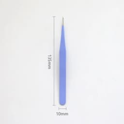 Stainless Steel Multipurpose Eyebrow Tweezers for Makeup Nail Art Rhinestone Pick Tool - Precision Decoration Grooming