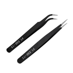 Stainless Steel Multipurpose Eyebrow Tweezers for Makeup Nail Art Rhinestone Pick Tool - Precision Decoration Grooming