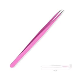Stainless Steel Multipurpose Eyebrow Tweezers for Makeup Nail Art Rhinestone Pick Tool - Precision Decoration Grooming