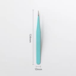 Stainless Steel Multipurpose Eyebrow Tweezers for Makeup Nail Art Rhinestone Pick Tool - Precision Decoration Grooming