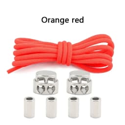 Elastic No Tie Shoe Laces Shoelaces for Sneaker Stretching Metal Buckle Lock Laces Quick Rubber Shoelace Round Shoestrings New