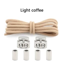 Elastic No Tie Shoe Laces Shoelaces for Sneaker Stretching Metal Buckle Lock Laces Quick Rubber Shoelace Round Shoestrings New