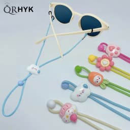Children Glasses Rope Glasses Lanyard Anti-Lost Kawaii Cartoon Hanging Neck Glasses Chain Sunglasses Lanyards Eyewear Cord