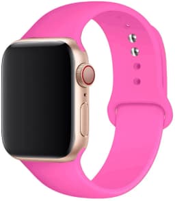 Silicone Strap For Apple Watch Bands 45mm 44mm 40mm 41mm 49mm 42mm 46mm Sport bracelet iwatch series se 6 7 8 9 10 11 Ultra 3 2