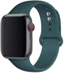Silicone Strap For Apple Watch Bands 45mm 44mm 40mm 41mm 49mm 42mm 46mm Sport bracelet iwatch series se 6 7 8 9 10 11 Ultra 3 2