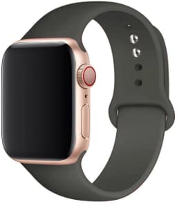 Silicone Strap For Apple Watch Bands 45mm 44mm 40mm 41mm 49mm 42mm 46mm Sport bracelet iwatch series se 6 7 8 9 10 11 Ultra 3 2