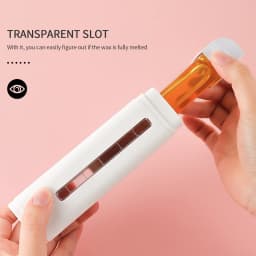 Foreverlily Portable Wax Roller Machine Electric Wax Warmer Depilatory Wax Heater Waxing Leg Warmer Hair Removal Roll On Wax