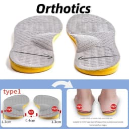 2026 Orthotic Insole For Flat Feet Arch Support Orthopedic Shoes Sole Insoles For Feet Men Women O/X Leg Corrected Care Pad