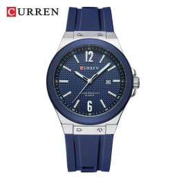 CURREN Luxury Factory Watch Men Calendar Sport Military Male Clock Brand Luxury Origianl PU Leather Steel Band Wristwatch 8208