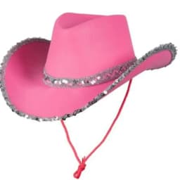 Summer Women Girls Adult Size Neck Draw String Adjustable Cow Girl Hat White Cowgirl Hat Cowboy Hat Pink Star