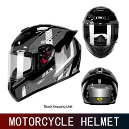 DOT Motorcycle Full Helmet Male Large Tail Retro Cruise Motorcycle Helmet Motorcycle Helmet Full Coverage to Keep Warm.