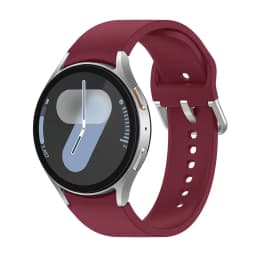 Silicone Strap For Samsung Galaxy Watch 7 6 5 4 FE 44mm 40mm 5 pro 45mm sport band 20mm No gap Bracelet Galaxy Watch 6-4 classic