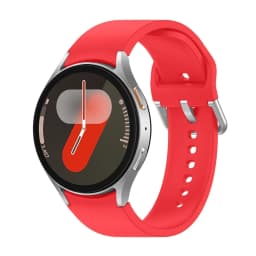 Silicone Strap For Samsung Galaxy Watch 7 6 5 4 FE 44mm 40mm 5 pro 45mm sport band 20mm No gap Bracelet Galaxy Watch 6-4 classic