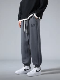 Men's Jogger Cotton/Polyester Sweatpants Big Size 8XL 7XL 6XL Sports Baggy Pants Sting Banding Hip Hop Loose Harem Trousers