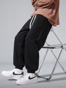 Men's Jogger Cotton/Polyester Sweatpants Big Size 8XL 7XL 6XL Sports Baggy Pants Sting Banding Hip Hop Loose Harem Trousers