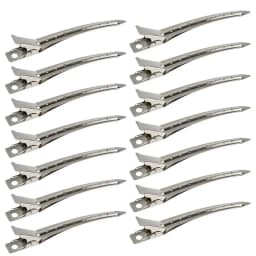 20pcs/set 3.5 Inch Silver Duckbill Hair Clips For Women Girls Hair Styling Rustproof Metal Hairpins Barrettes Hair Accessories