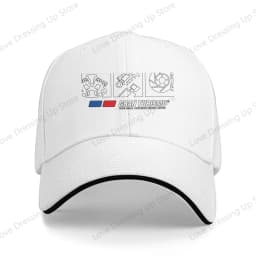 New Gran Turismo Racing Game Men Women Baseball Caps Tune Up Shop Colored Truck Driver Hat Running Hats