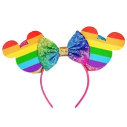Disney Mummy Mickey Mouse Ears Headbands Girls Halloween Hairband Kids Cartoon Mumiai Minnie Hair Accessories for Women Festival