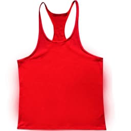 European American Summer New Casual Exercise Workout Training Vest Men's Solid Color plus Size I-Shaped Vest