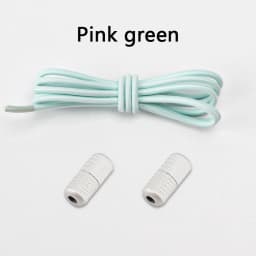 Round Elastic Shoe Laces No Tie Shoelaces Sneakers Shoelace Without Ties Metal Capsules Lock Shoes Accessories for Kids Adult