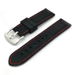 Rubber Strap 18mm 20mm 22mm 24mm 26mm Band Silicone Wristband Waterproof Bracelet Sport Watchband Universal Replacement Belt