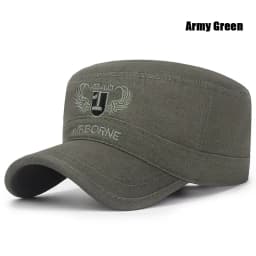 New Spring and Autumn Seasons Outdoor Camouflage Sports Flat Cap Mens and Womens Leisure Sunshade Cotton Embroidered Hat