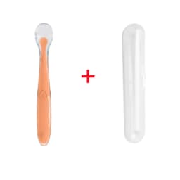 BPA Free Baby Silicone Spoons First Stage Infant Soft Spoons Baby Training Feeding Spoon Toddler Complementary Food Spoon
