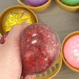 Colorful Dumpling Squishes Stress Balls Fidget Sensory Toys Simulation Food Squishies Bun with Steamer Squeeze Dough Ball Gifts