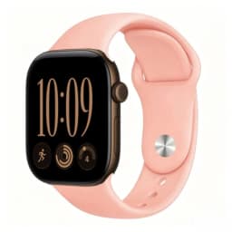 Straps For Apple Watch Bands 44mm 40mm 45mm 41mm 49mm 46mm 42mm Correa Silicone Bracelet iwatch Series 12 11 10 8 SE 9 Ultra 3 4