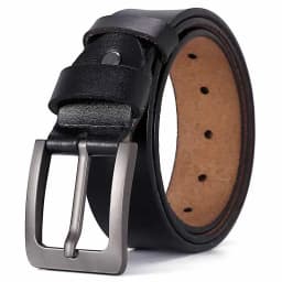 High Quality Real Genuine Leather Pin Buckle Male Belts Waist for Jeans Plus Size LONG Large 130 140 150 160 170 CM Men Belts