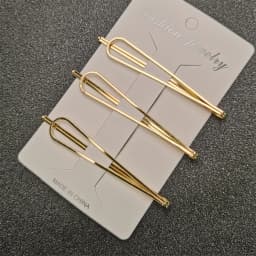 Simple Geometric Hairpins for Women Barrettes Headwears Girls BB Clips Headdress Barrettes Korean Hair Styling Accessories Gifts