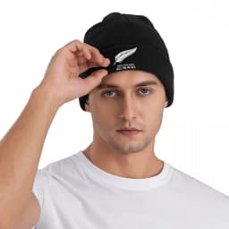 New Zealand All Blacks Bonnet Hats Beanie Hats Design Skullies Beanies Winter Y2K Cool Men Women Unisex Gym Thermal Elastic Cap