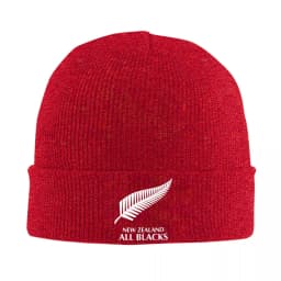 New Zealand All Blacks Bonnet Hats Beanie Hats Design Skullies Beanies Winter Y2K Cool Men Women Unisex Gym Thermal Elastic Cap