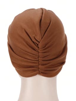 Soft Elastic Ramadan Muslim Hijab Caps Fashion Women's Headscarf Solid Color Hair Care Turban Bonnet Chemotherapy Cap