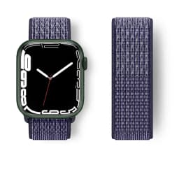 Nylon Loop Strap For Apple Watch band 44mm 45mm 40mm 42mm 41mm 38mm Bracelet belt Correa iWatch Series 9 4 5 6 Se 7 8 Ultra 49mm