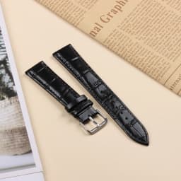 10mm Genuine Leather Calfskin Strap 10/12/13/14/15/16/17/18/19/20/21/22/24mm Universal Watchband Slub Pattern Watch Accessories