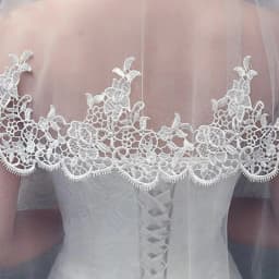 Beautiful Double Layers Bridal Veil With Metal Comb Lace Appliques Edge Bridal Marriage Short Head Bridal Accessories
