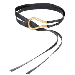 Belt, women's cool Instagram style, European and American fashion, versatile horseshoe buckle decoration, suit with dress, shirt