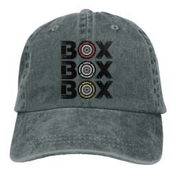 Box Box Box F1 Tyre Compound V2 Baseball Cap Men Formula 1 F1 Caps colors Women Summer Snapback Caps
