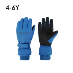 2025 Children Ski Gloves Keep Finger Warm Waterproof Thicken Mittens Winter Snowboard Snow Kids Gloves for Boys Girl Accessories