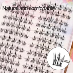 Hot Sales DIY Makeup 384 PCS Lash Clusters Eyelash Book 32 Rows False Eyelashes Extension For Beauty