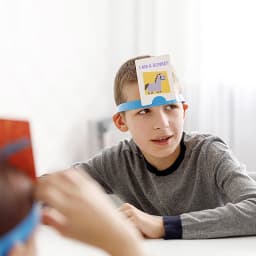 1pc Headband Game Fun Guessing Game Who Am I? Quick Question Game Family Party Board Games Educational Toy for Kids